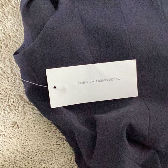 New. French Connection navy fit & flare dress. Runs big. Retails $129 - Picture 11 of 11